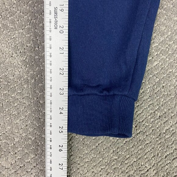 Vintage 90s Champion Sweatshirt Adult XL Blue Script Hi Lo High Low Made in USA - Picture 13 of 13